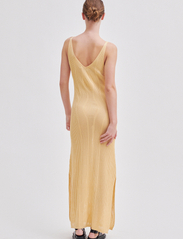 Second Female - Amalfi Knit Strap Dress - sommerkjoler - golden fleece - 4