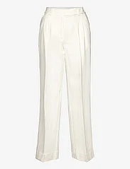 Second Female - Lino Trousers - juhlamuotia outlet-hintaan - antique white - 0