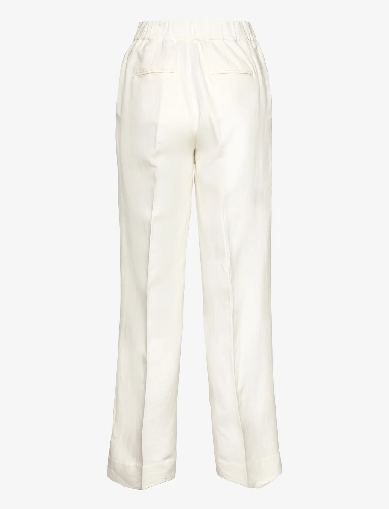 Second Female - Lino Trousers - peoriided outlet-hindadega - antique white - 1