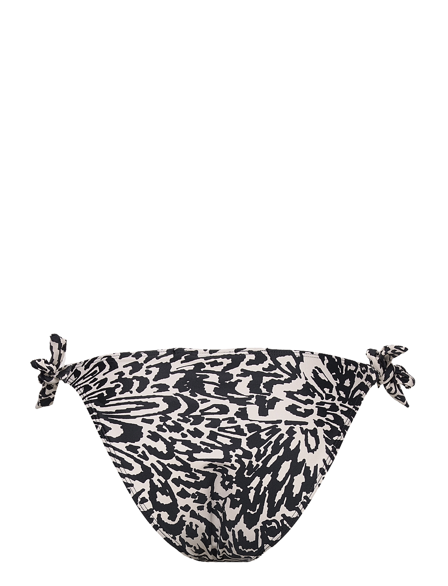 Second Female - Serpente Bikini Bottom - bikiníbuxur með hliðarböndum - black - 1