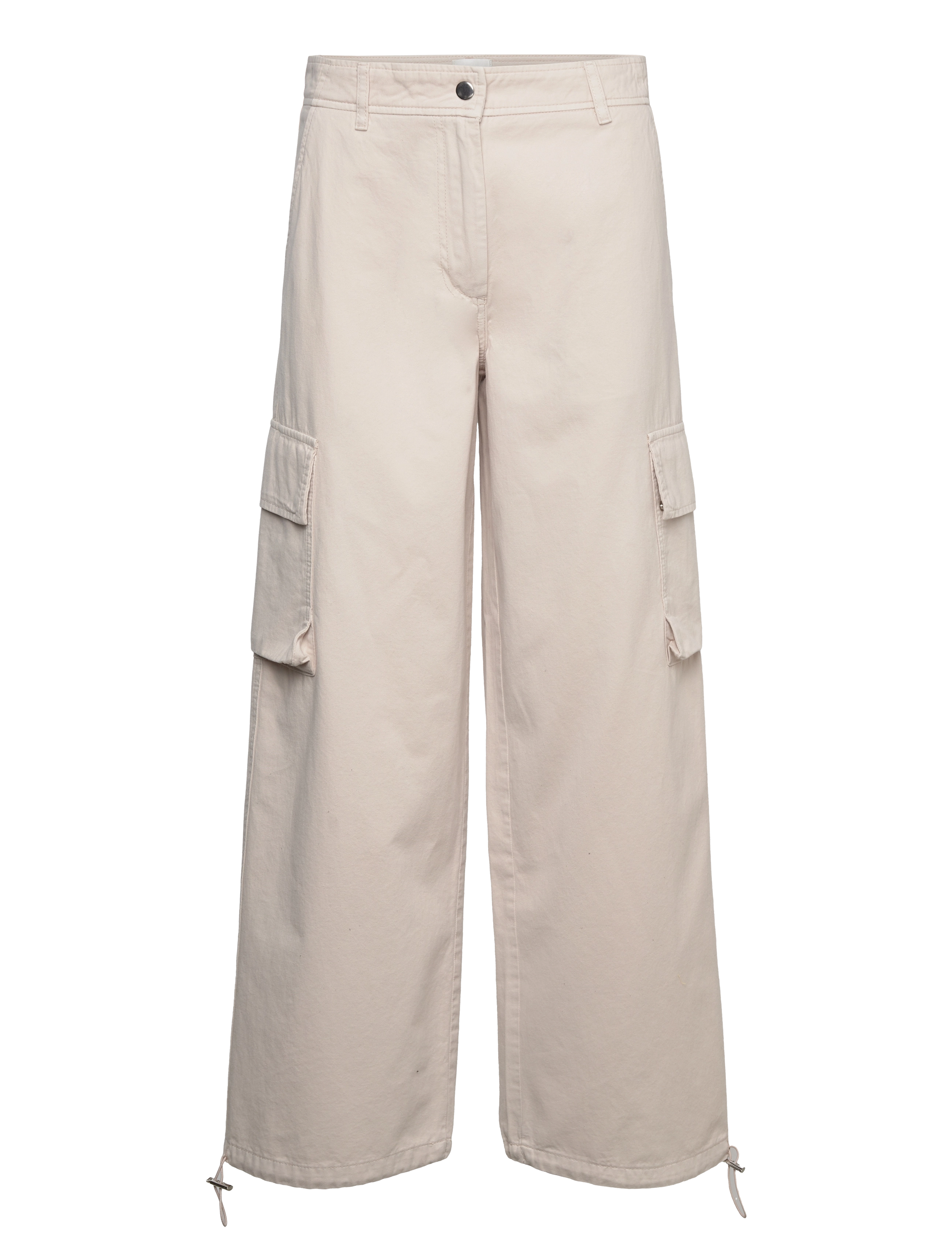Second Female Atmosphere New Trousers - Kläder - DARK CHALK / grey