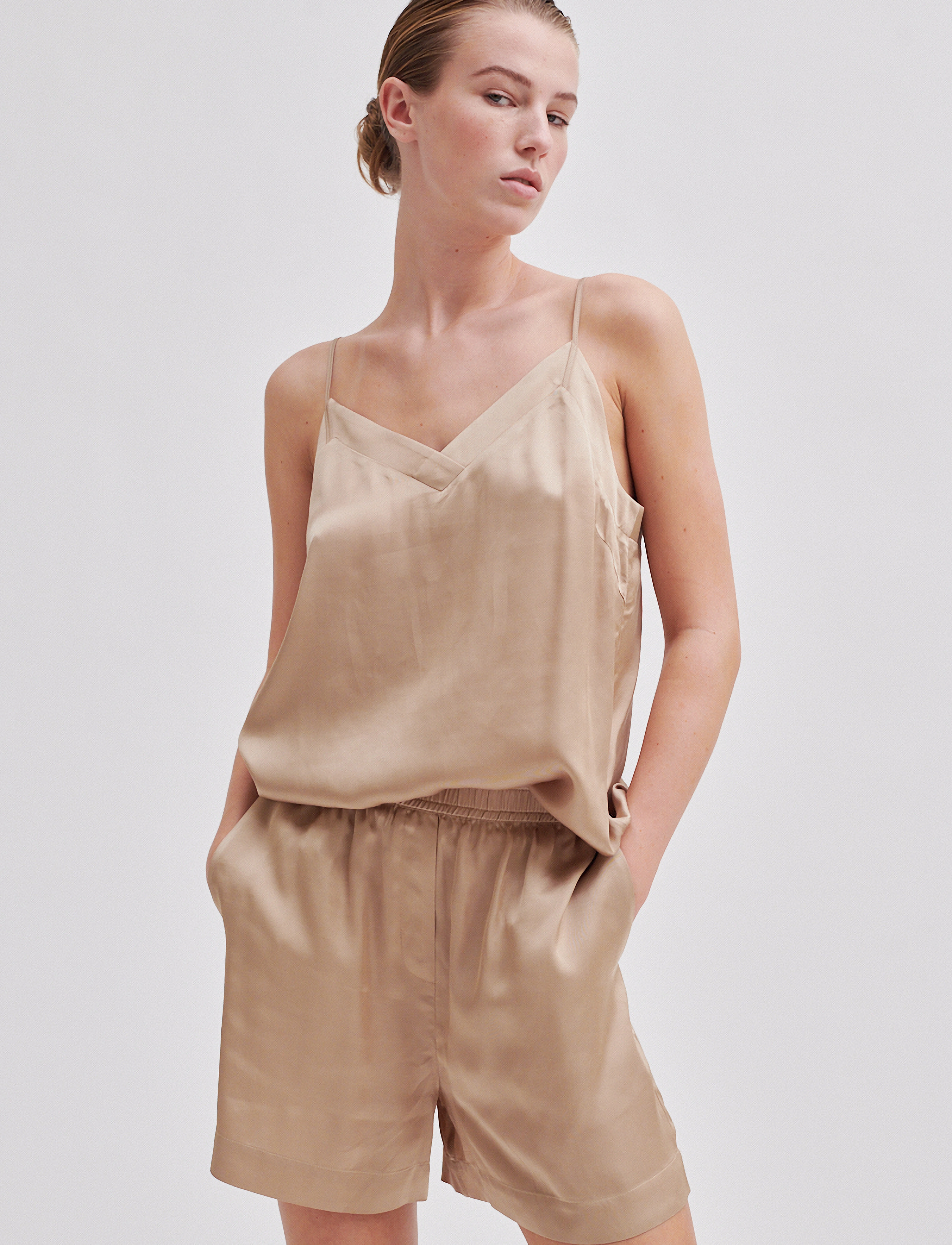 Second Female - Lucente Shorts - casual shorts - fields of rye - 2