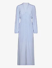 Second Female - Emanuelle Slim Dress - vasarinės suknelės - brunnera blue - 0