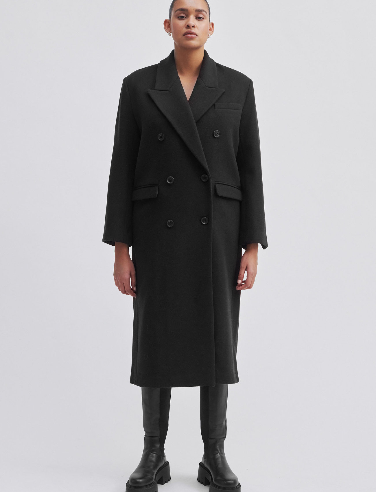 Second Female - Sogano Coat - pitkät talvitakit - black - 1