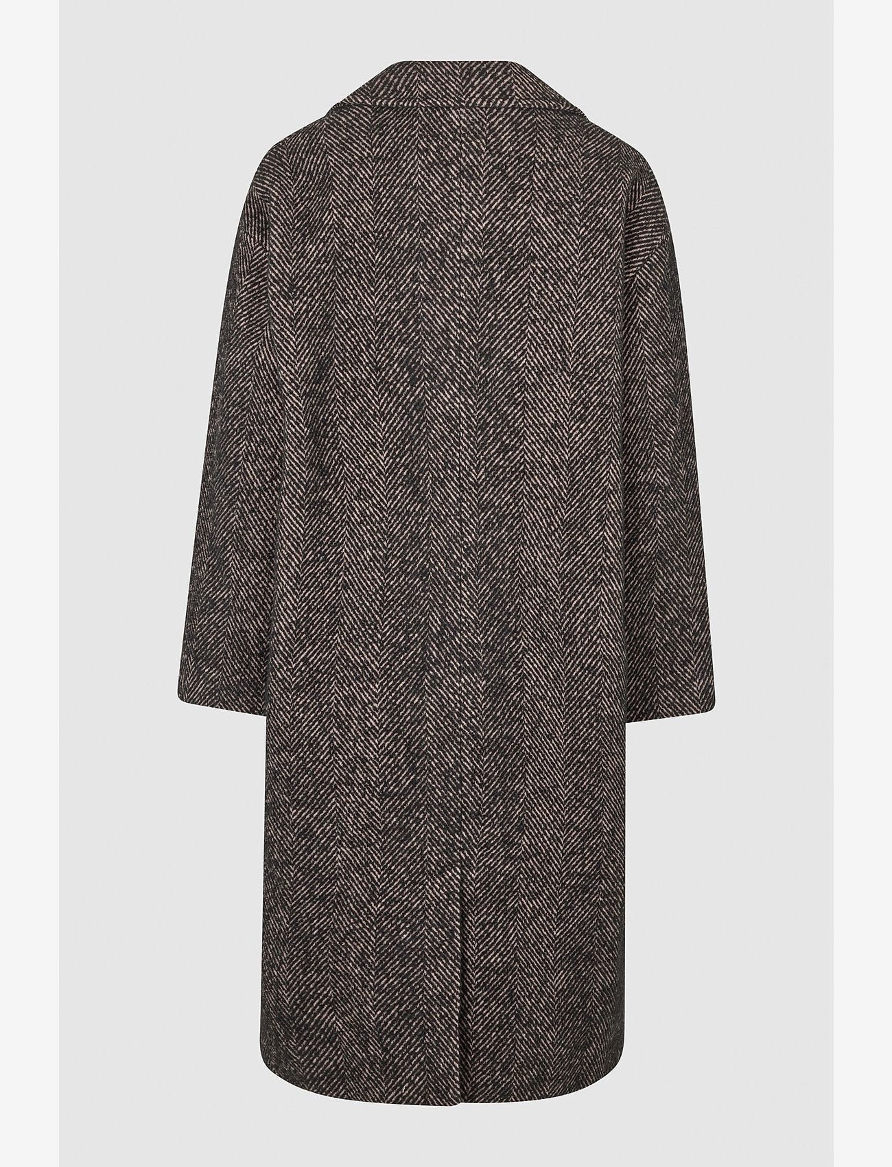 Second Female - Cakile Classic Coat - silver mink - 2