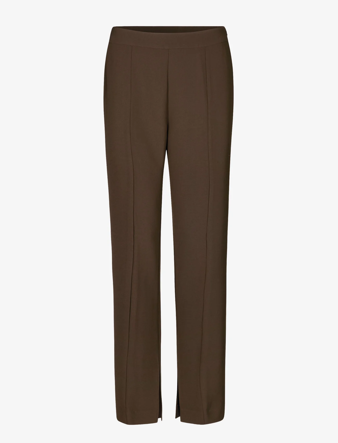 Second Female - Fique Split Trousers - slim fit bukser - molÉ - 0