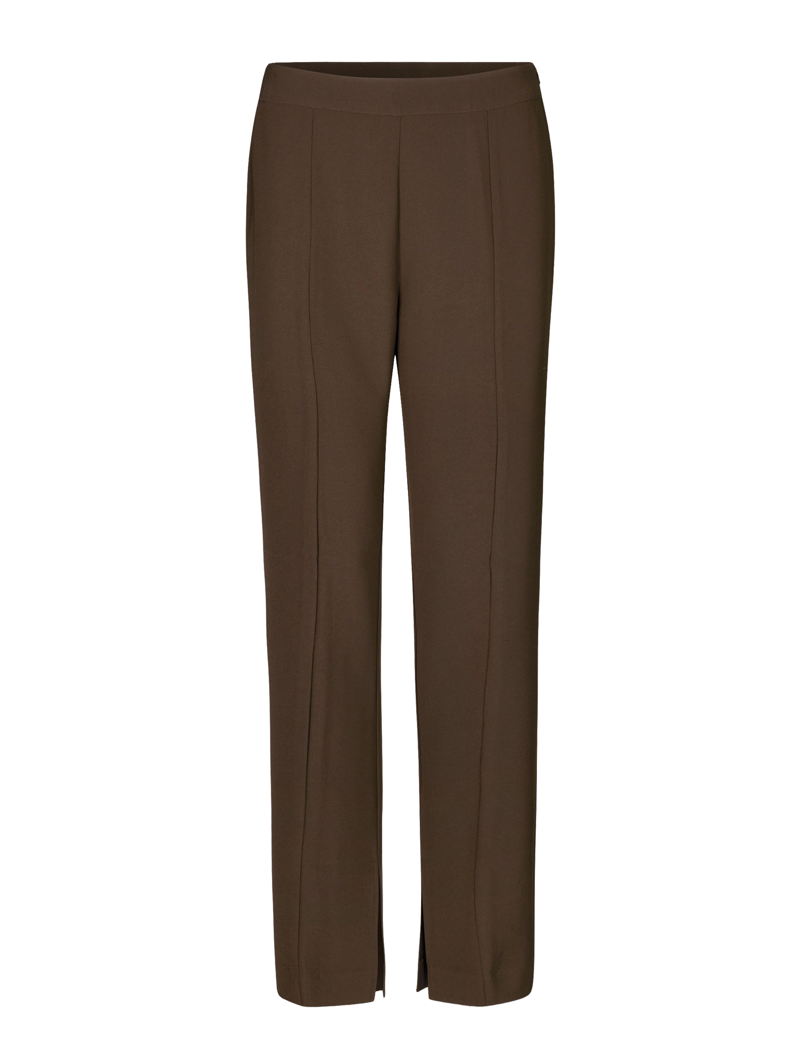 Second Female Fique Split Trousers - Second Female - MOLÉ / brown