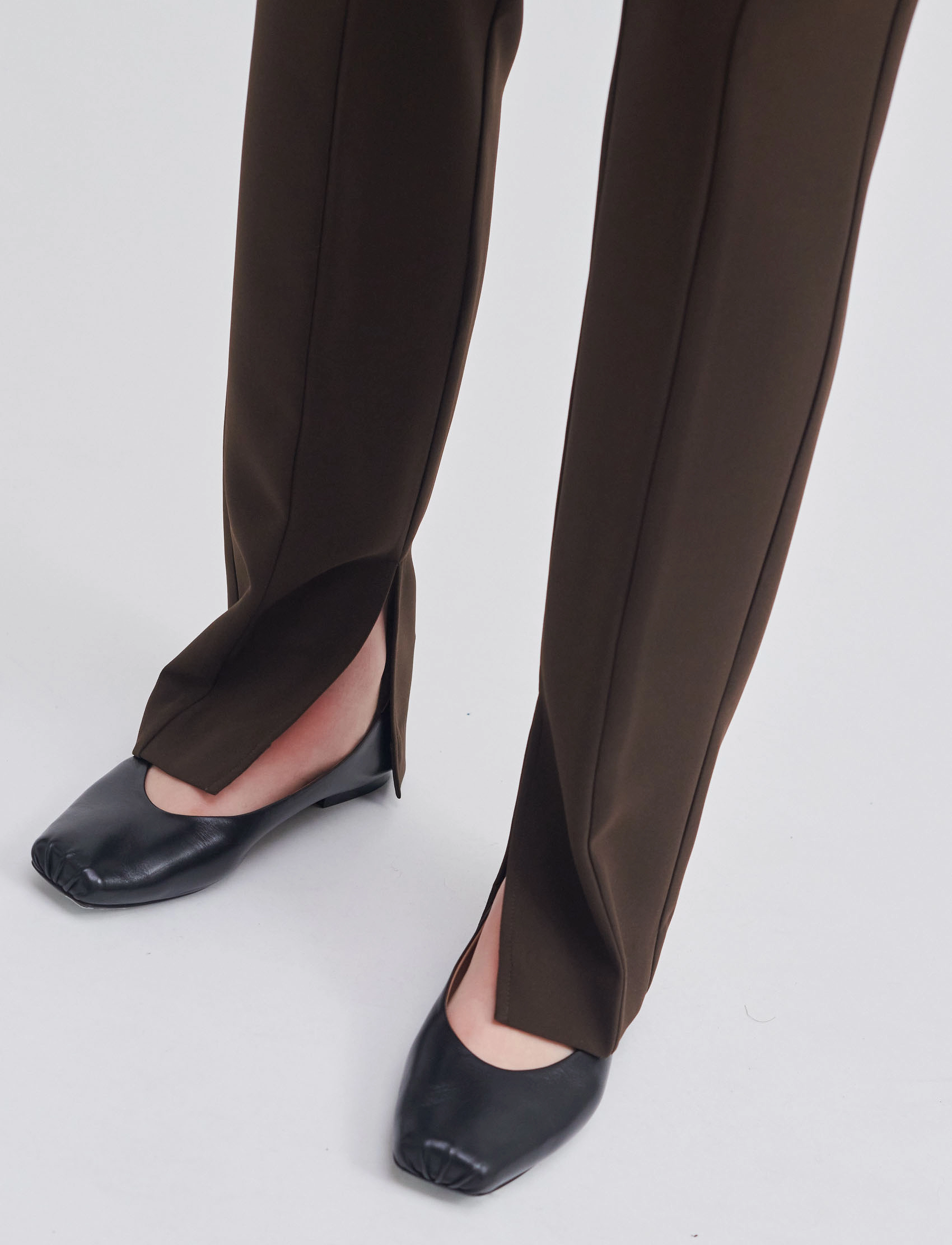 Second Female - Fique Split Trousers - slim-fit broeken - molÉ - 3