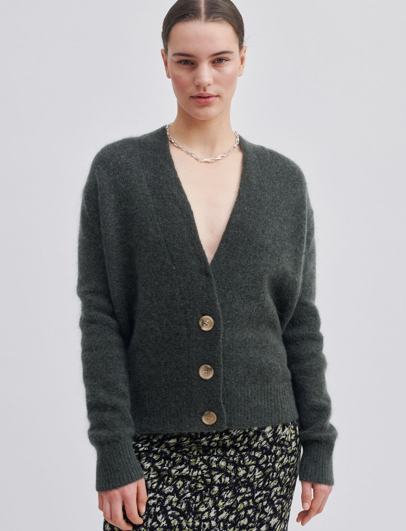 Second Female - Brookline Knit Cardigan - swetry rozpinane - kambaba - 1