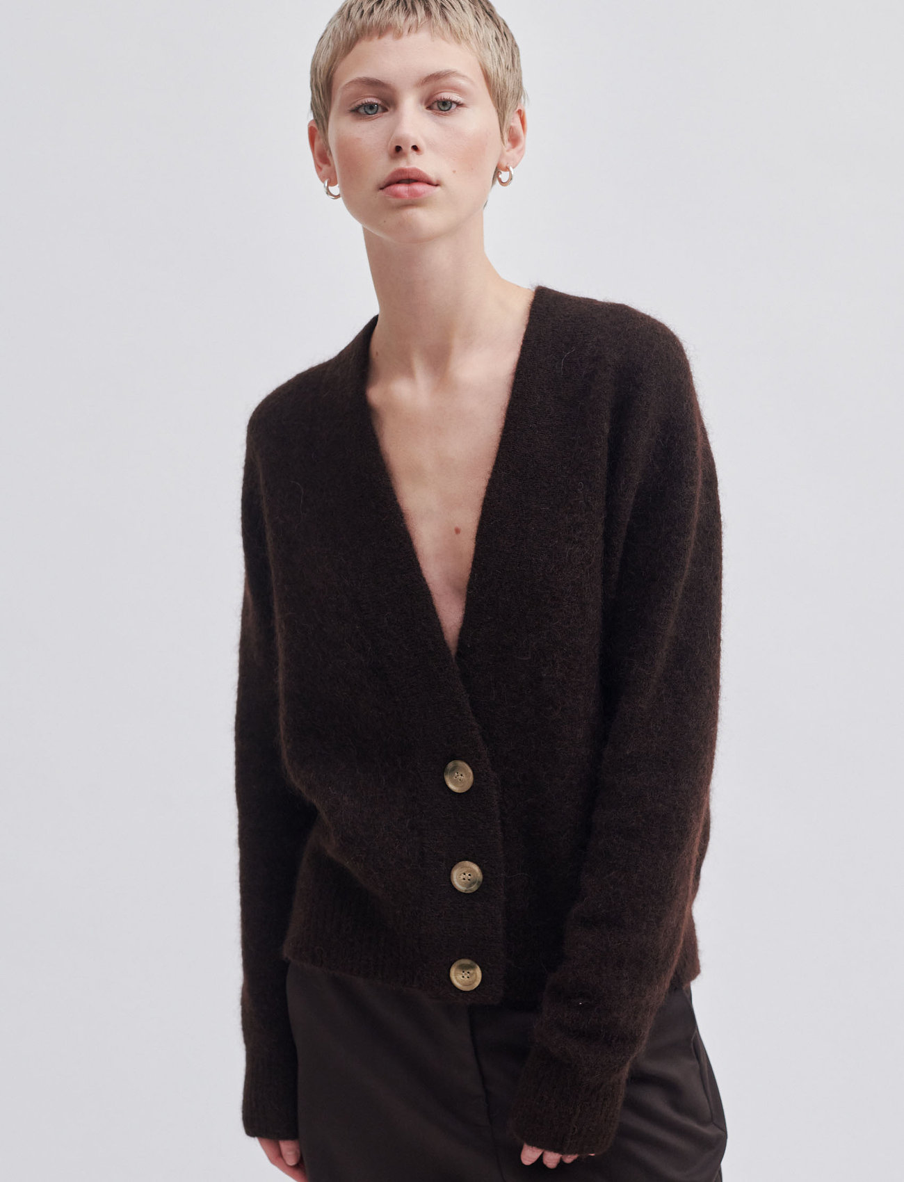 Second Female - Brookline Knit Cardigan - swetry rozpinane - molÉ - 0