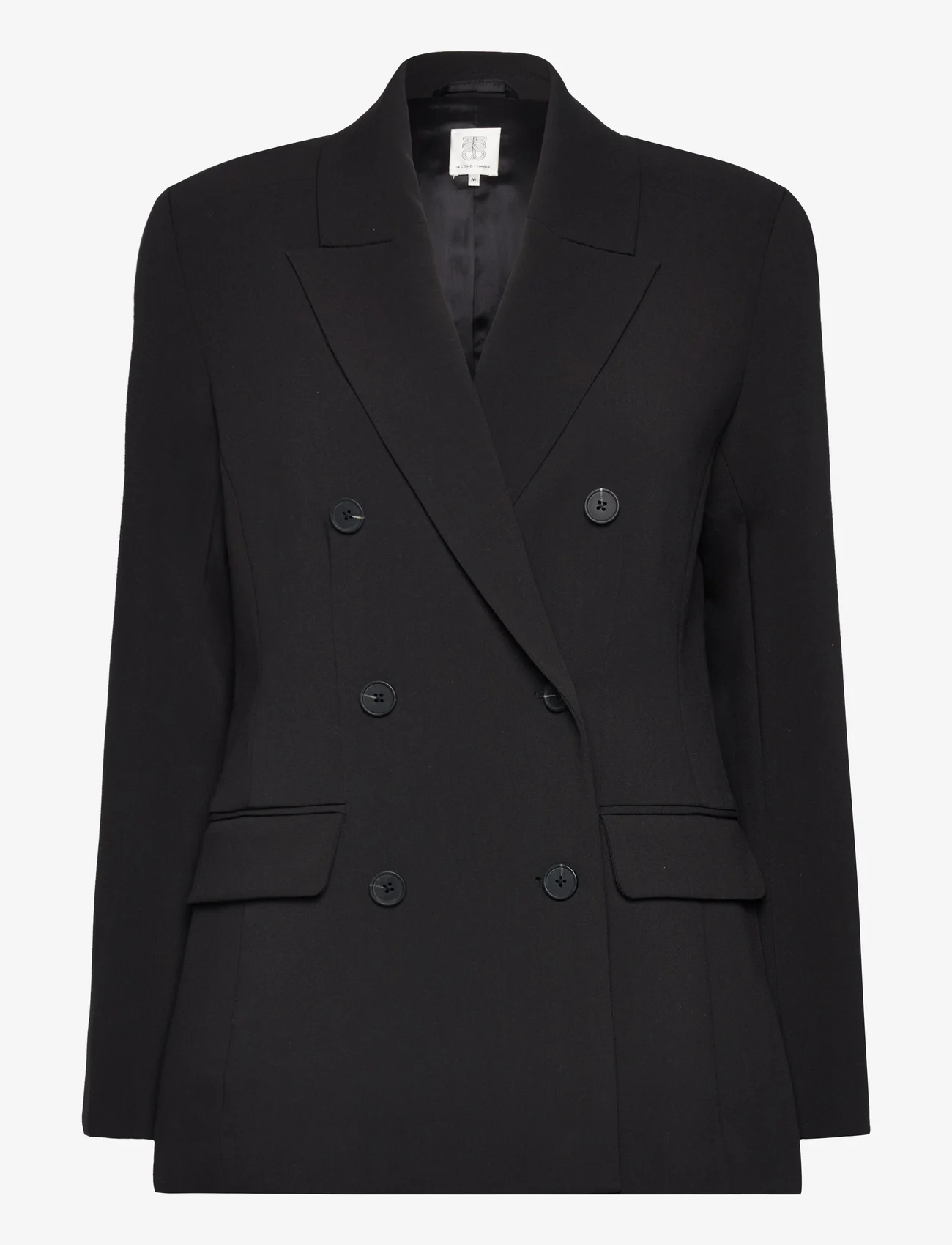 Second Female - Evie Fitted Blazer - peoriided outlet-hindadega - black - 0