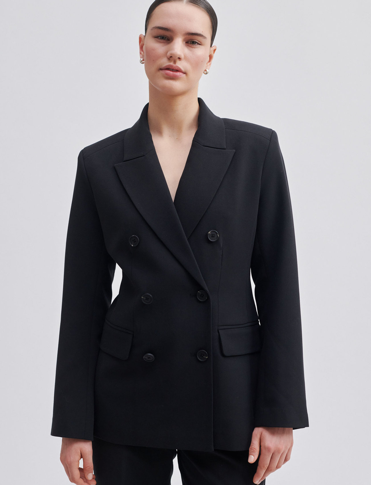 Second Female - Evie Fitted Blazer - peoriided outlet-hindadega - black - 1