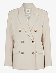 Second Female - Evie Fitted Blazer - double breasted blazers - french oak - 0