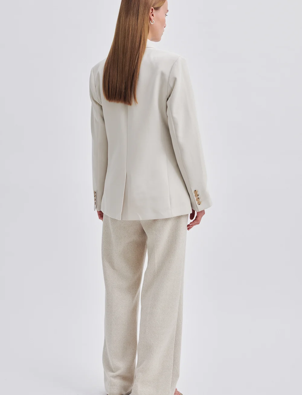 Second Female - Evie Fitted Blazer - Žaketes ar divrindu pogājumu - french oak - 5