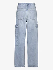 Second Female - Sandja Cargo Trousers - laia säärega teksad - denim blue - 1