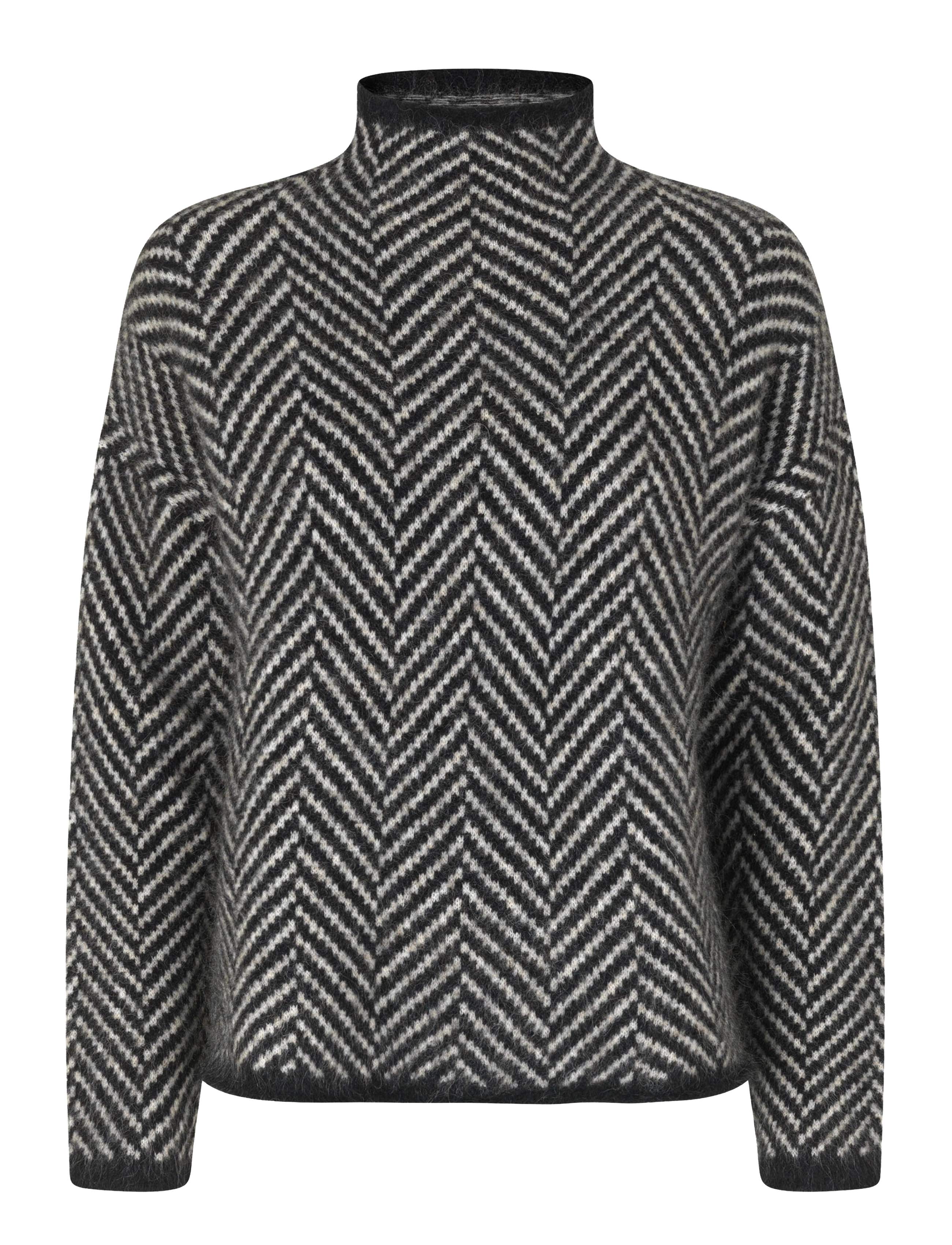Second Female - Herrin Knit New T-Neck - black - 1
