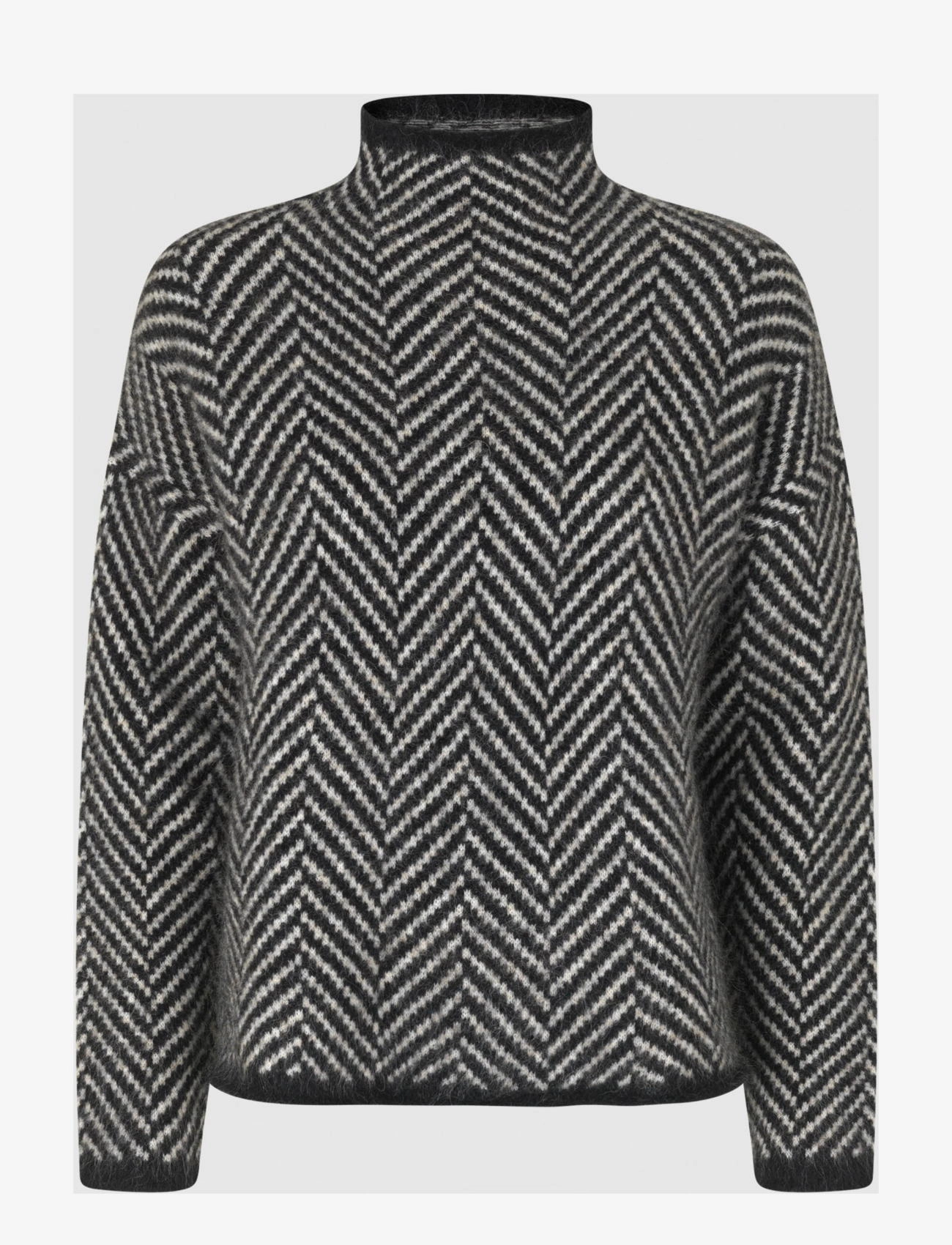 Second Female - Herrin Knit New T-Neck - black - 2