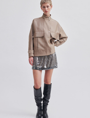 Second Female - Posh Skirt - short skirts - woodland gray - 3