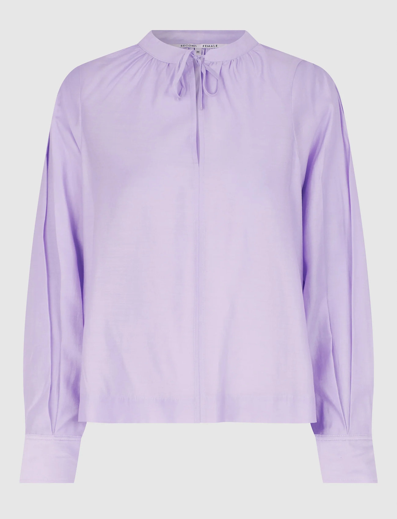 Second Female - Masman New Blouse - langærmede bluser - pastel lilac - 2