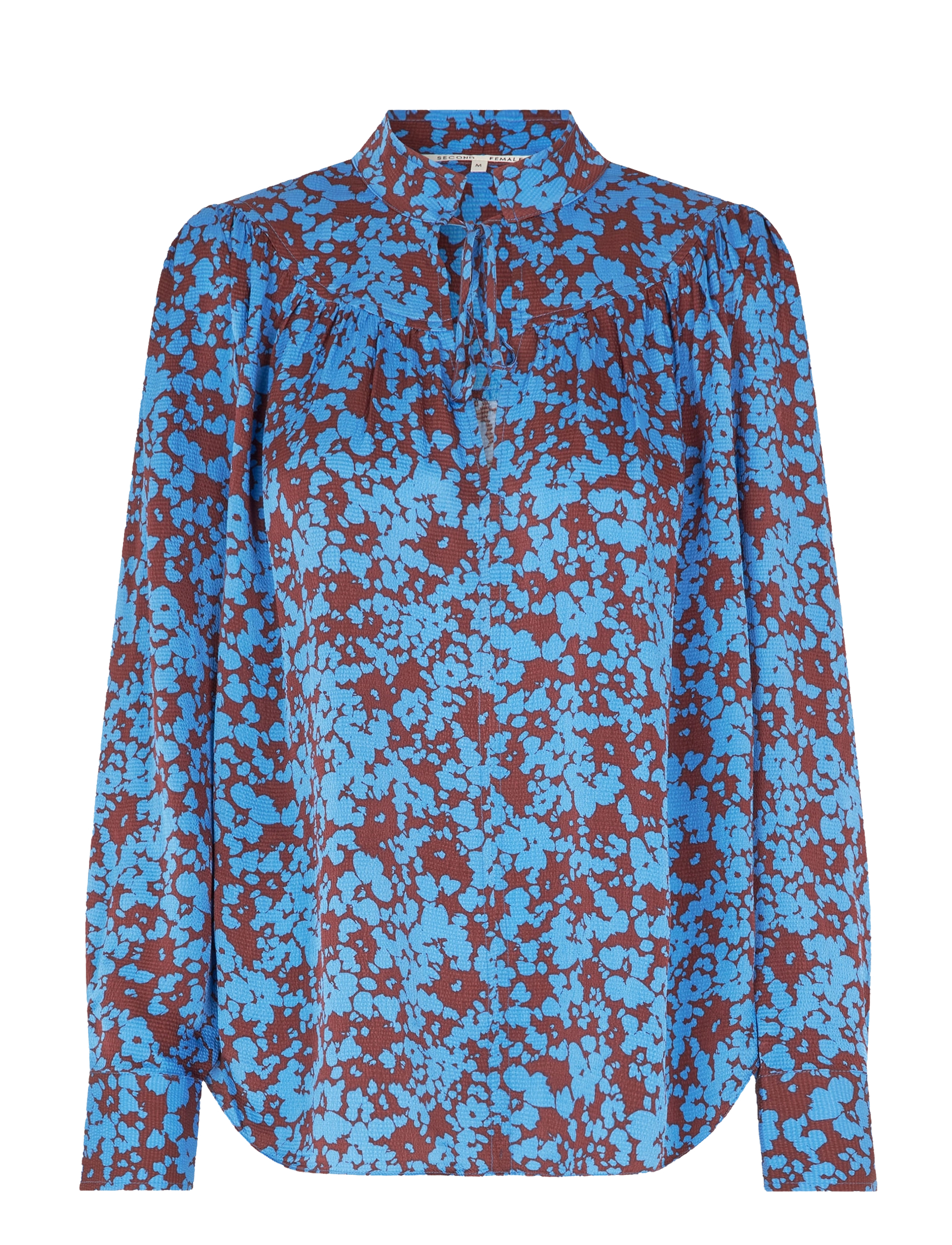SECOND Damen Vincent Bluse Blau - XS - Damen
