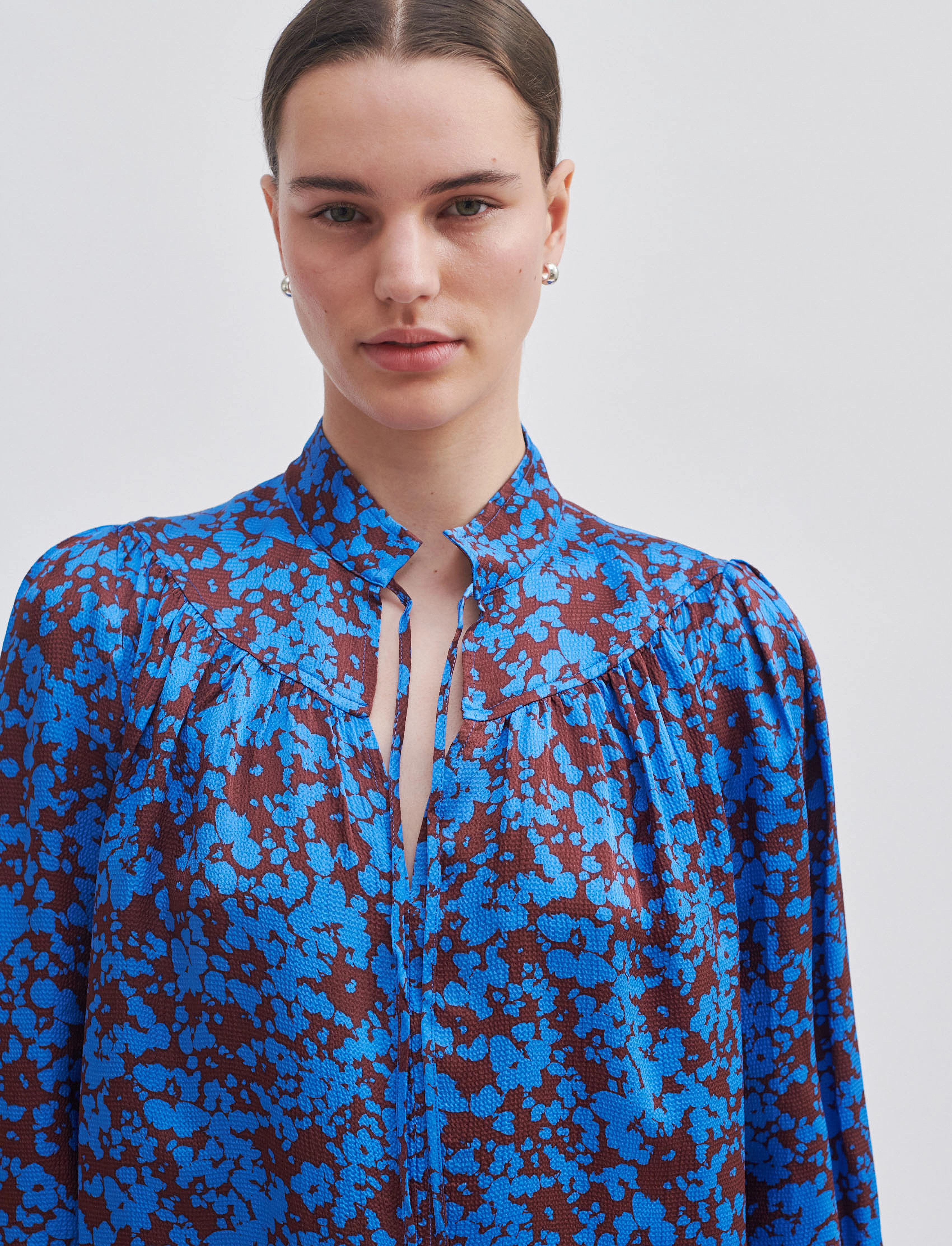 Second Female - Vincent Blouse - langærmede bluser - campanula - 2