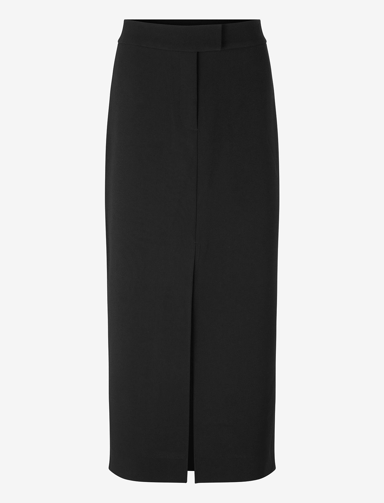 Second Female - Fique Pencil Skirt - ilgi sijonai - black - 0