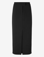 Second Female - Fique Pencil Skirt - maxikjolar - black - 0