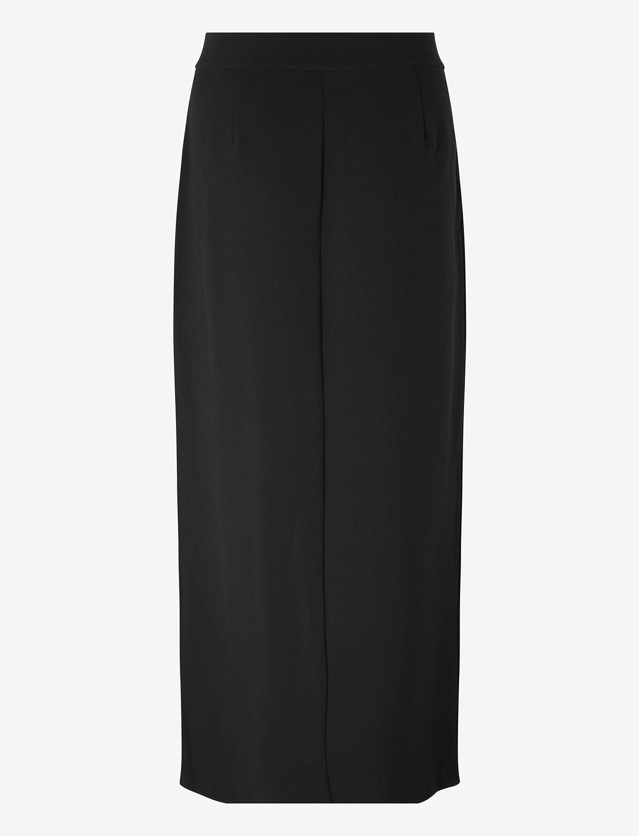 Second Female - Fique Pencil Skirt - maxikjolar - black - 1