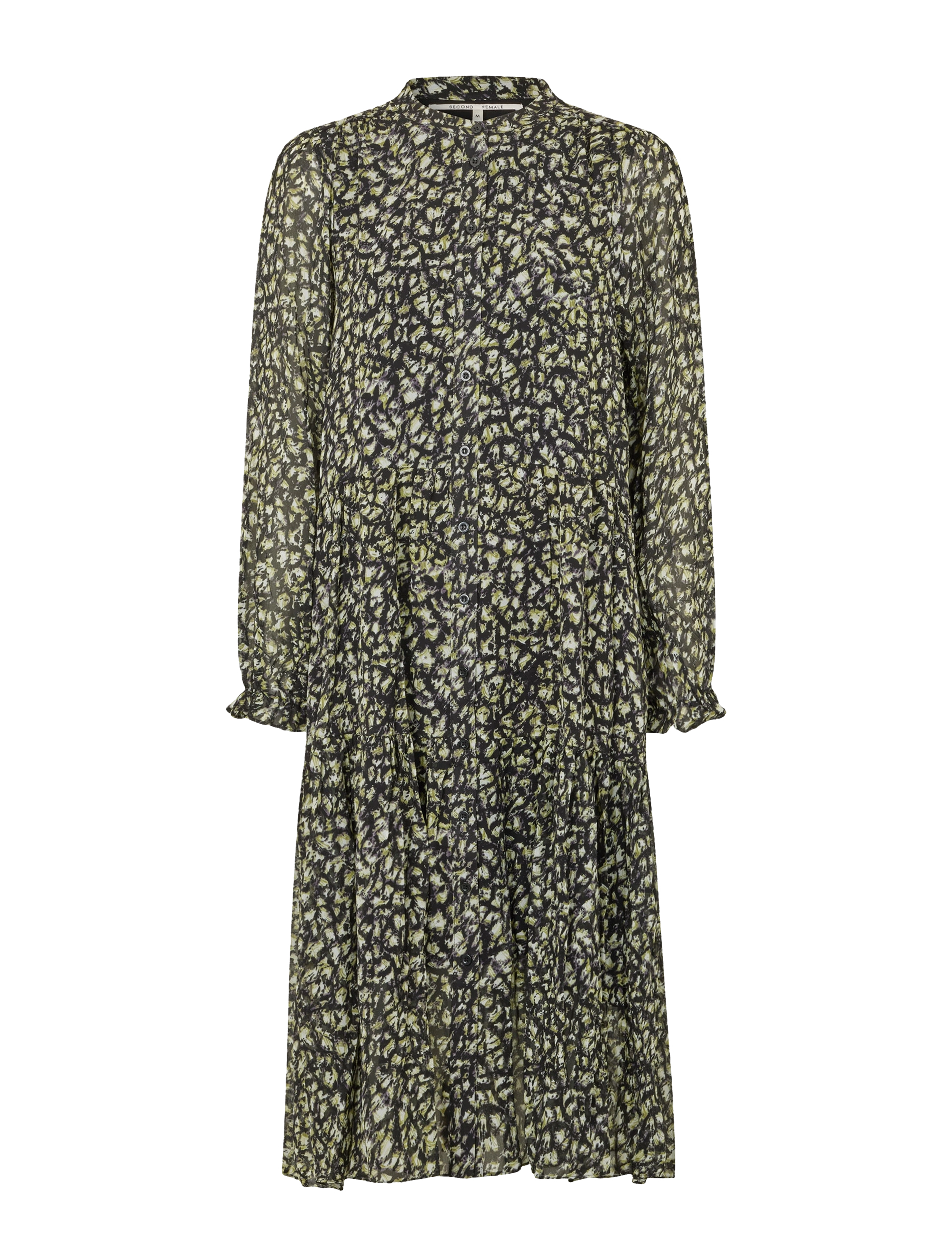 SECOND Damen Ayali Kleid Schwarz - S - Damen