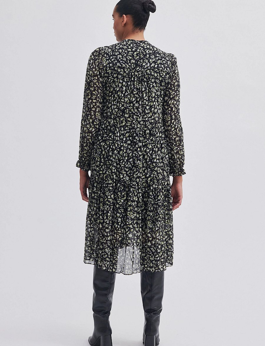 Second Female - Ayali Dress - kesämekot - black - 4
