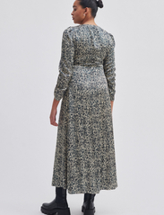 Second Female - Luna Maxi Dress - maxi kjoler - woodland gray - 6