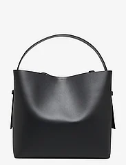 Second Female - Leata Maxi Leather Bag - peoriided outlet-hindadega - black silver - 3