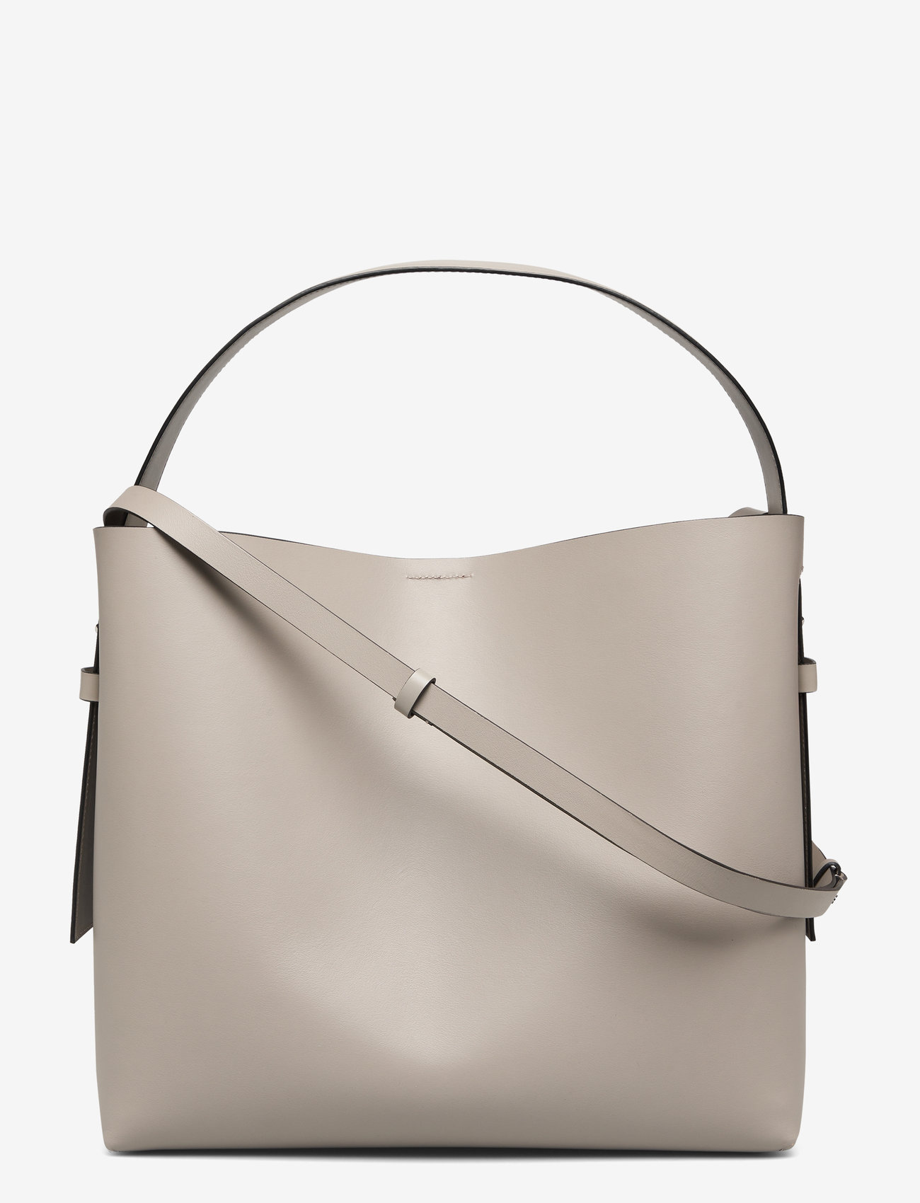 Second Female - Leata Maxi Leather Bag - festkläder till outletpriser - roasted cashew - 0