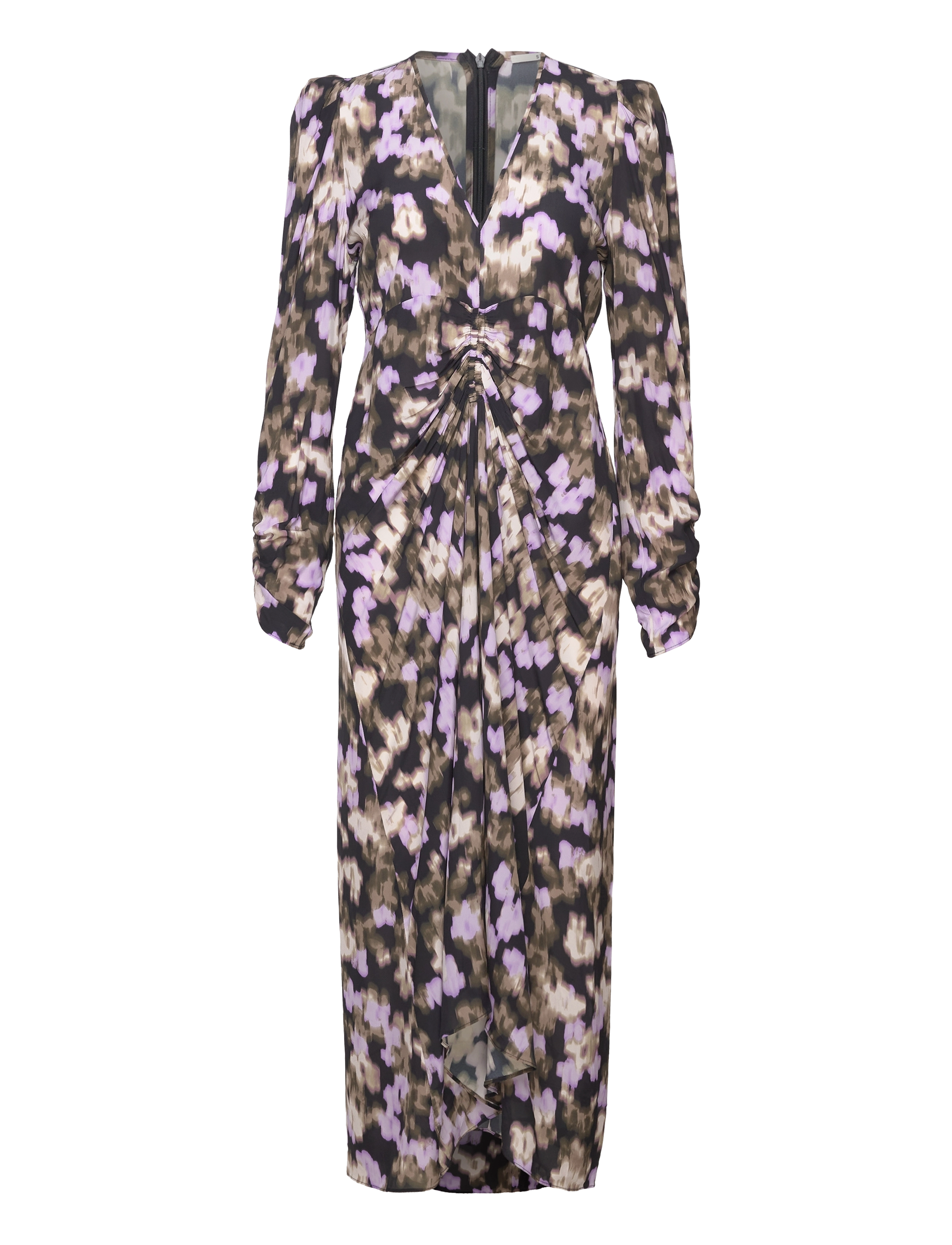 SECOND Damen Cast Maxi Kleid Schwarz - XS - Damen