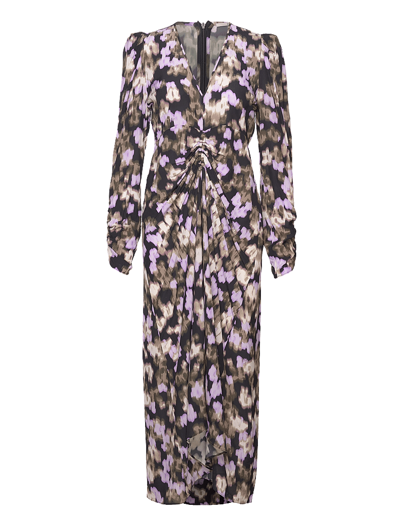 Second Female - Cast Maxi Dress - midi kjoler - black - 1