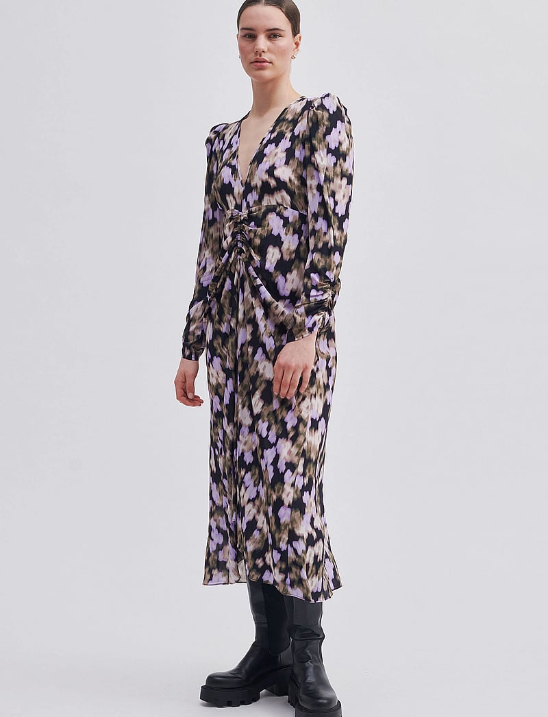 Second Female - Cast Maxi Dress - midi kjoler - black - 5