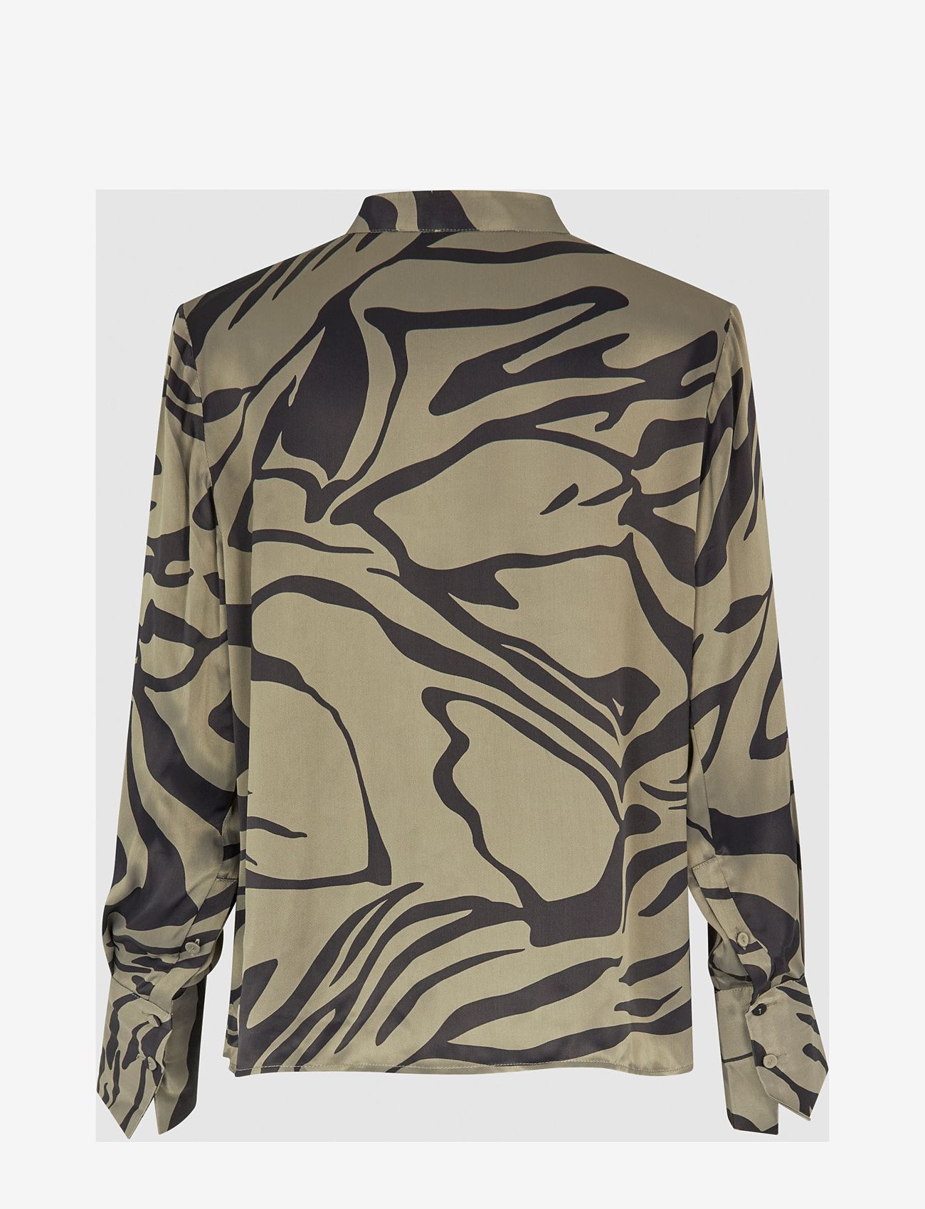 Second Female - Zebra Blouse - long-sleeved blouses - bungee cord - 2