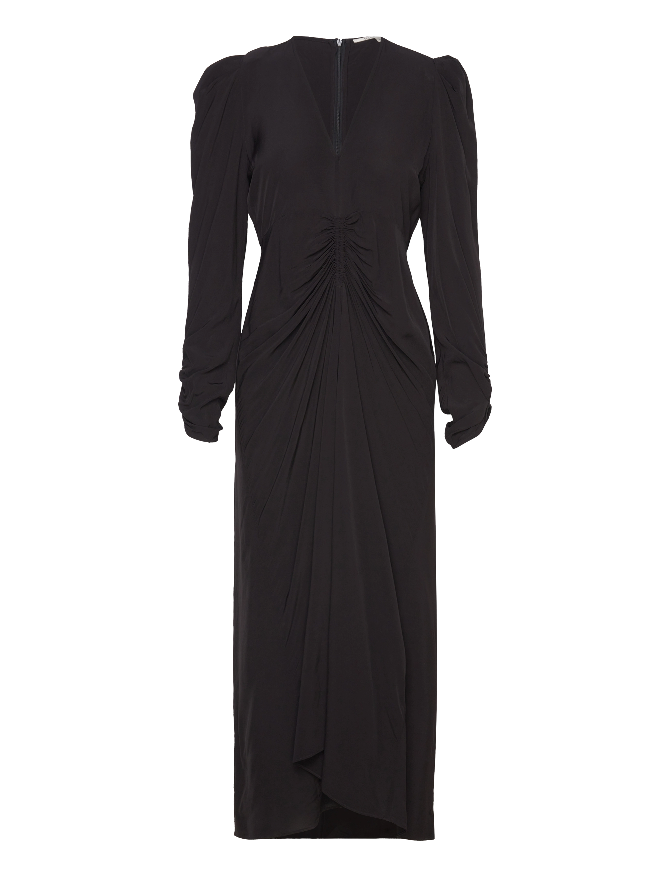 SECOND Damen Parisa Maxi Kleid Schwarz - XS - Damen