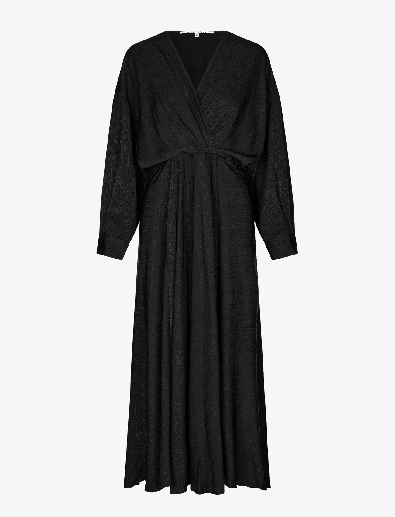 Second Female - Haven Dress - maxikleider - black - 0