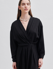 Second Female - Haven Dress - maxi dresses - black - 2