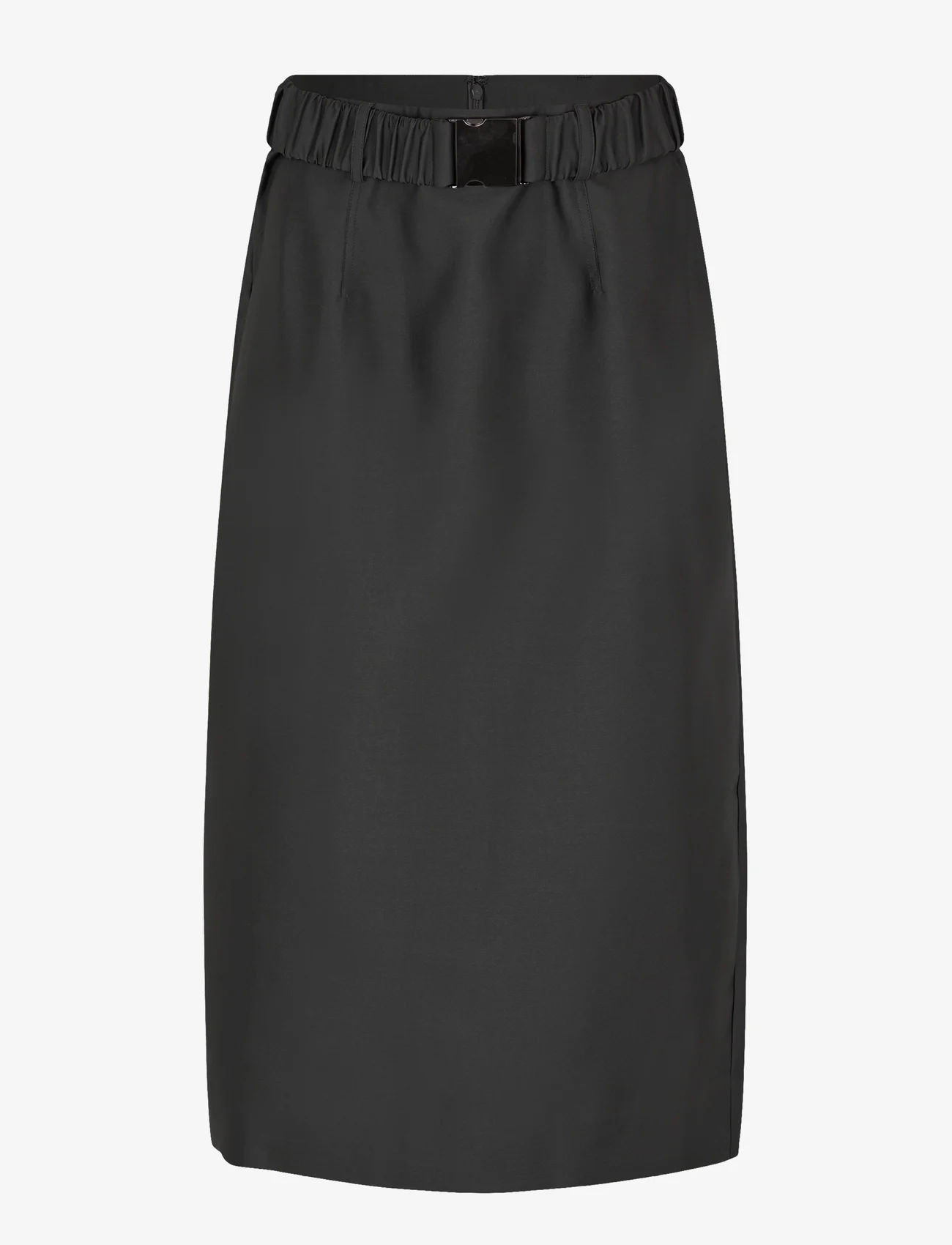 Second Female - Elegance Long Skirt - maksiseelikud - volcanic ash - 0