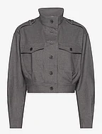 Tradition Shirt Jacket - GREY MELANGE