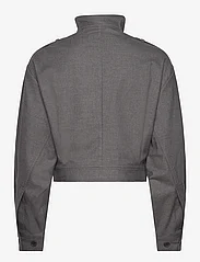 Second Female - Tradition Shirt Jacket - vårjakker - grey melange - 1