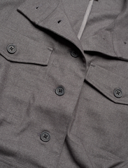 Second Female - Tradition Shirt Jacket - vårjakker - grey melange - 7