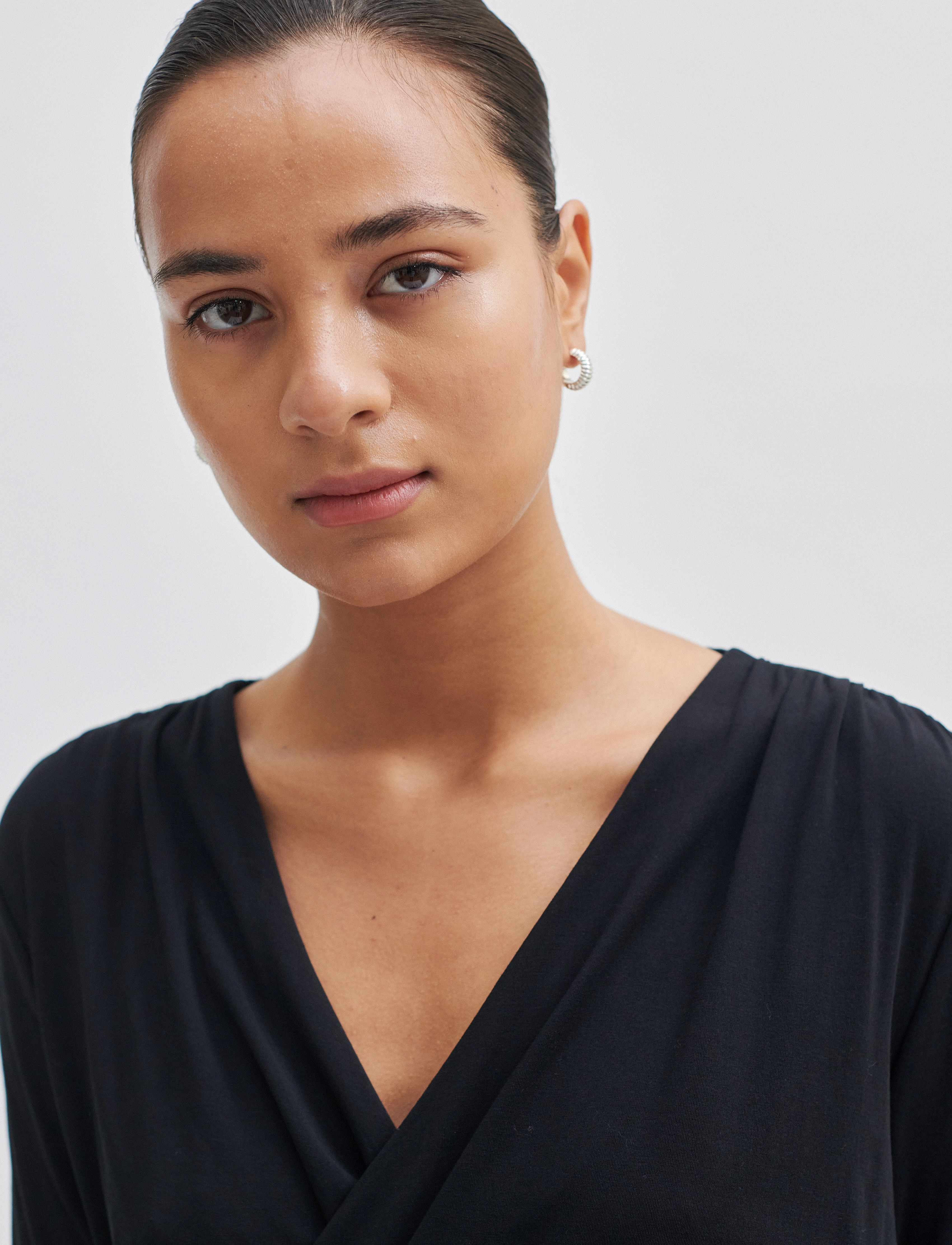 Second Female - Cita Dress - festtøj til outletpriser - black - 3
