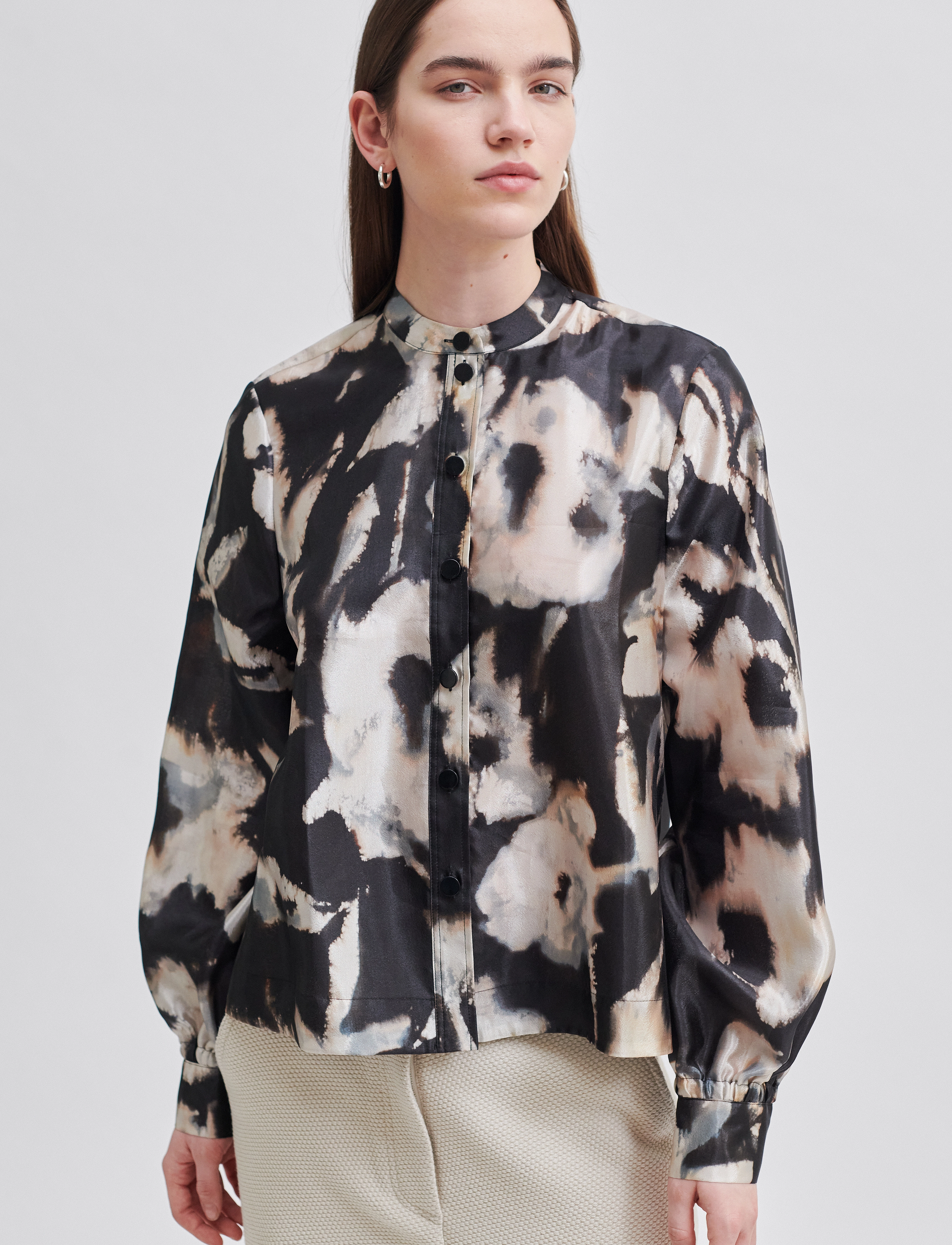 Second Female - Softly Shirt - black - 1