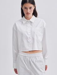 Second Female - Charm Shirt - long-sleeved shirts - white - 1