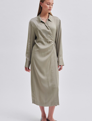 Second Female - Erina Dress - wrap dresses - roasted cashew - 4