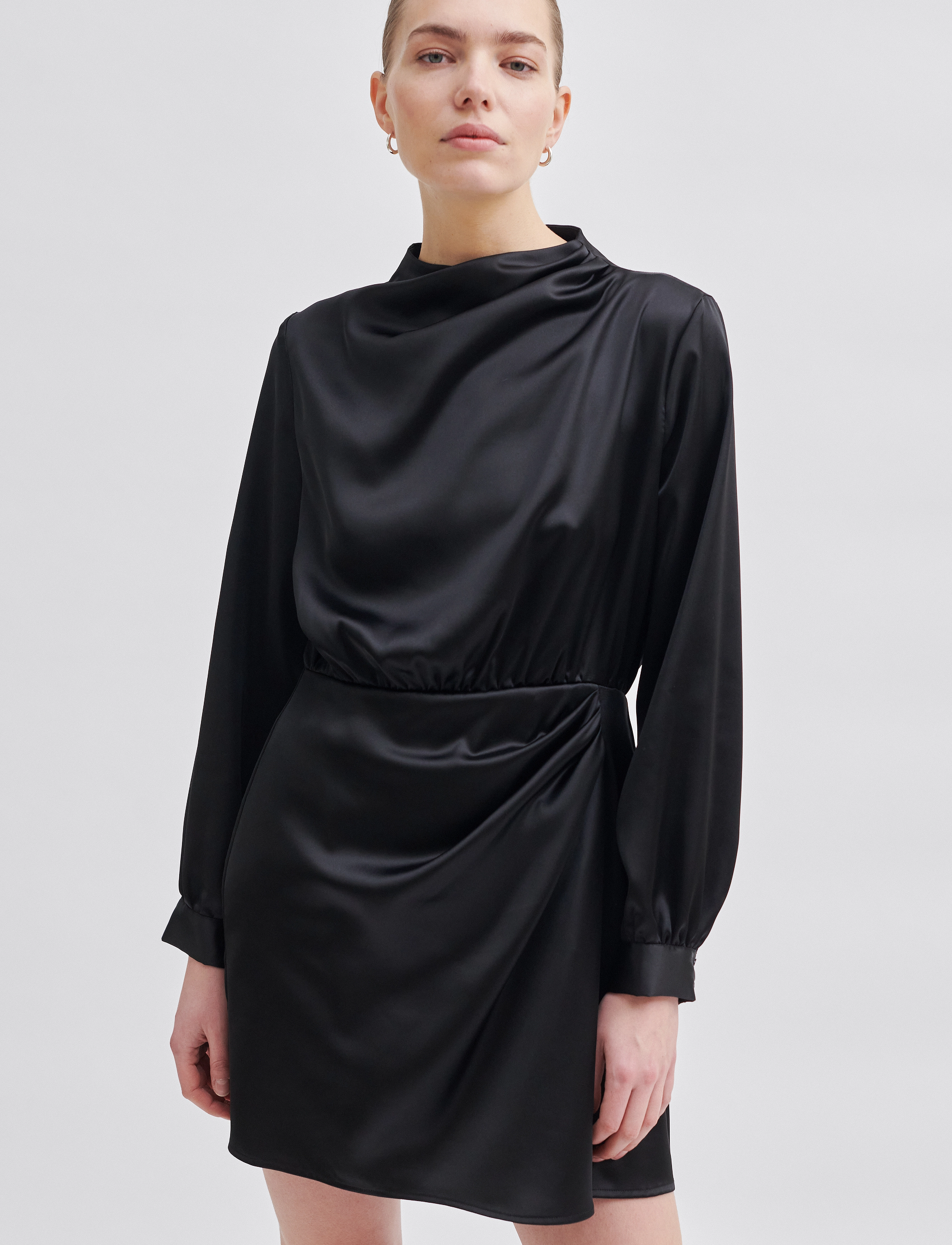 Second Female - Ries Mini Dress - black - 2