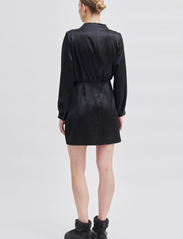 Second Female - Ries Mini Dress - sukienki krótkie - black - 6